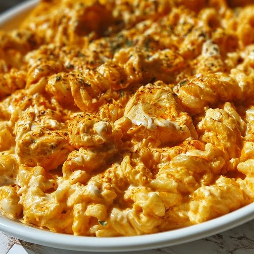Buffalo Chicken Pasta Recipe 2 Creamy Spicy Buffalo Chicken Pasta