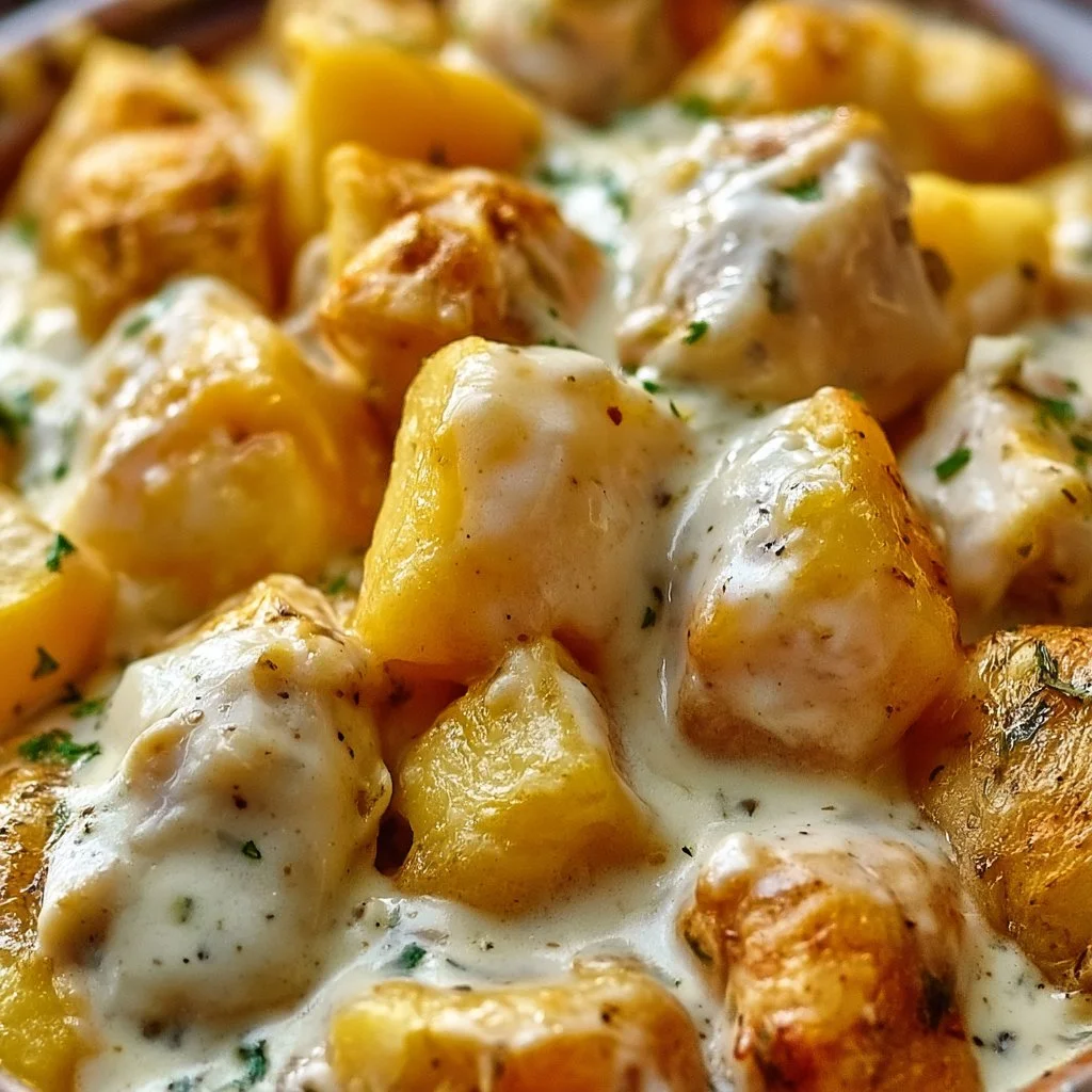 Chicken Crockpot Garlic Parmesan Potatoes Recipe 1 Garlic Parmesan Crockpot Chicken and Potatoes
