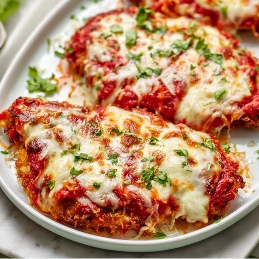 Chicken Parmesan Bake 2 Baked Chicken Parmesan