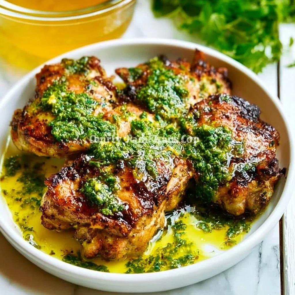 Chimichurri Chicken Thighs Recipe