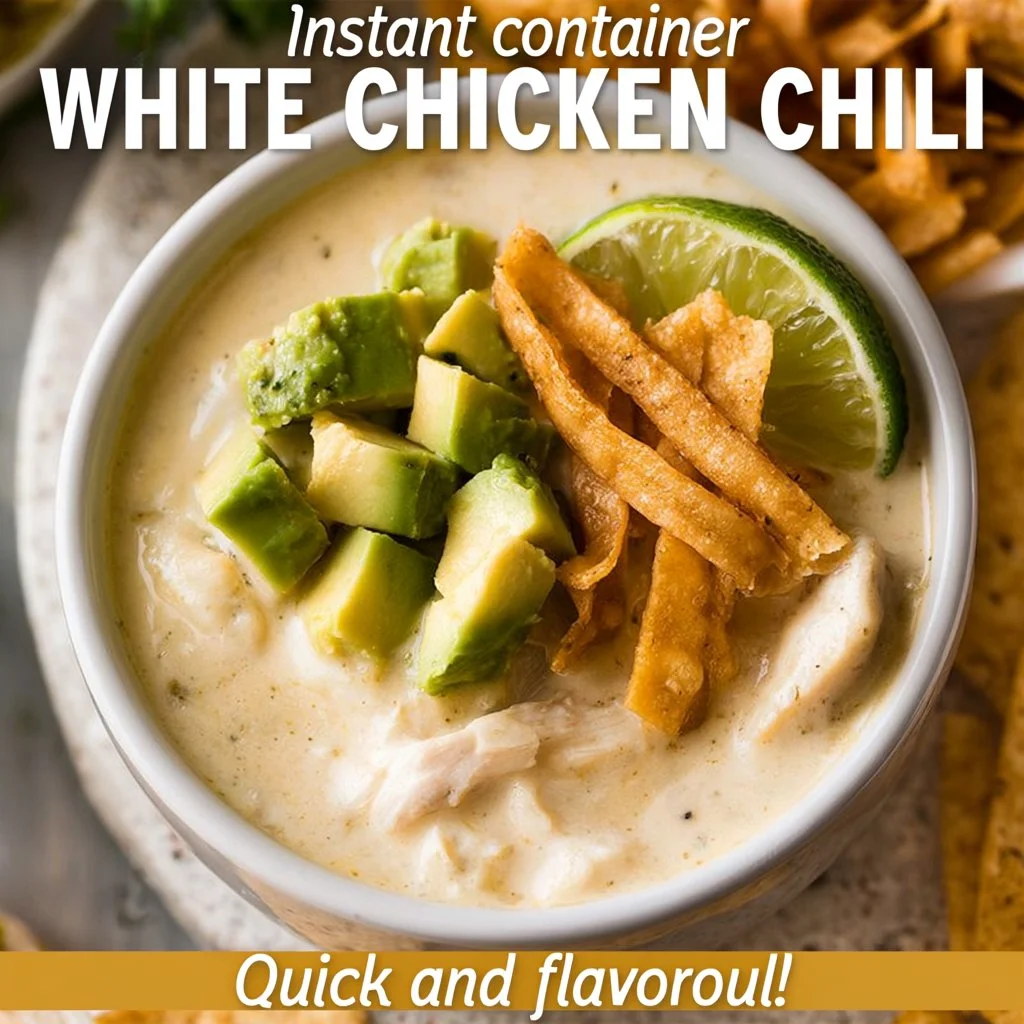 White Chicken Chili Instant Pot Recipe