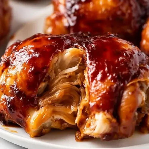 BBQ Chicken Thighs Slow Cooker 1