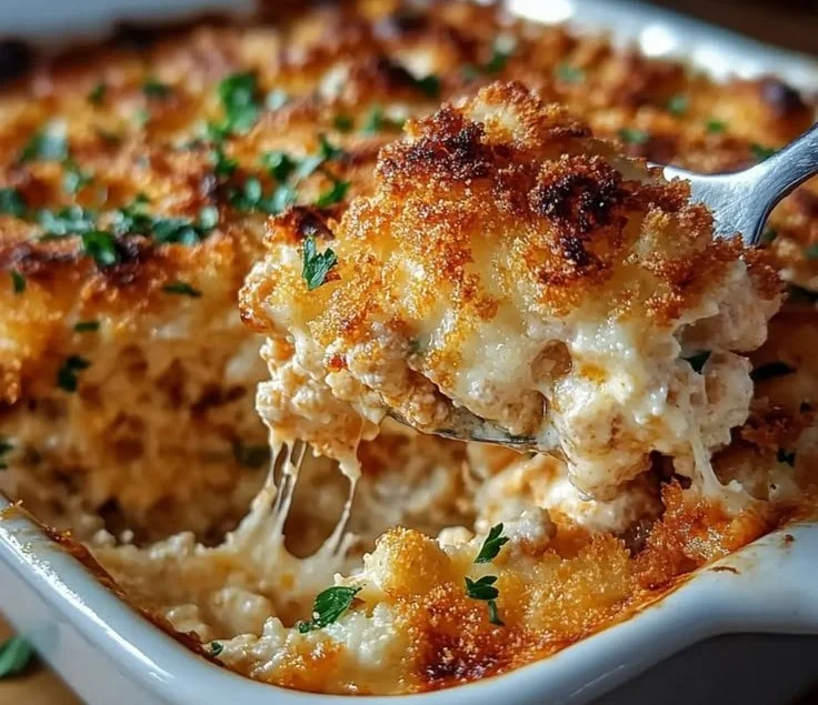 Chicken Parmesan Casserole High Protein 2 Irresistibly Cheesy High Protein Chicken Parmesan Casserole