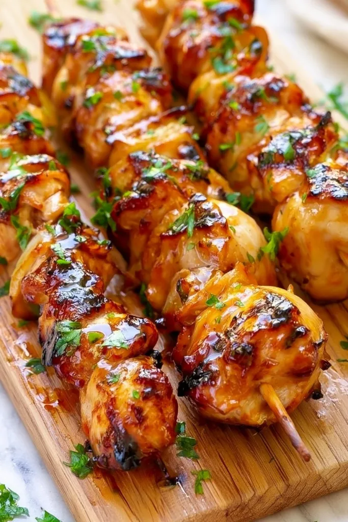 Delicious chicken dish drizzled with spicy honey lime sauce
