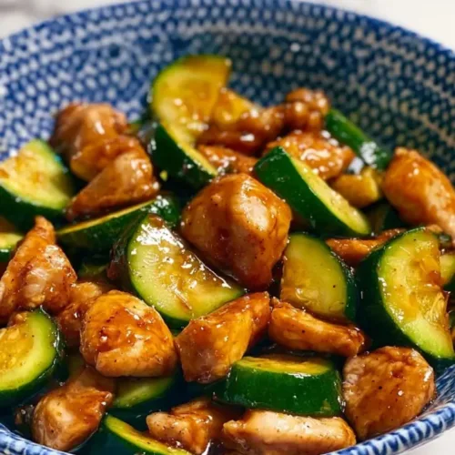 Chicken Stir Fry with Zucchini 1