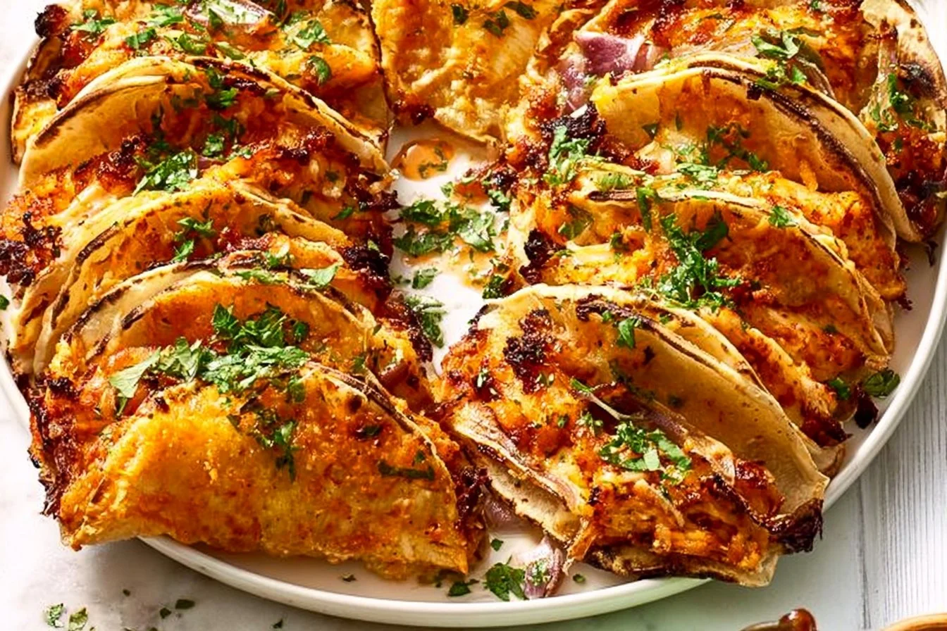 Chicken Tacos Recipe 2 Mini Baked Chicken Tacos