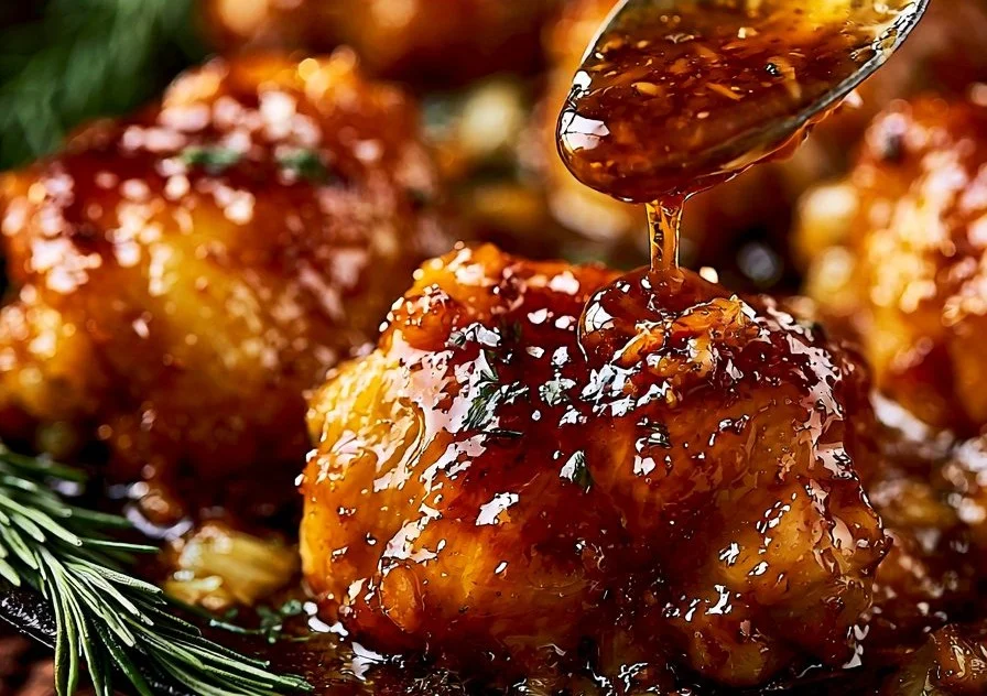 Honey Garlic Chicken Thighs