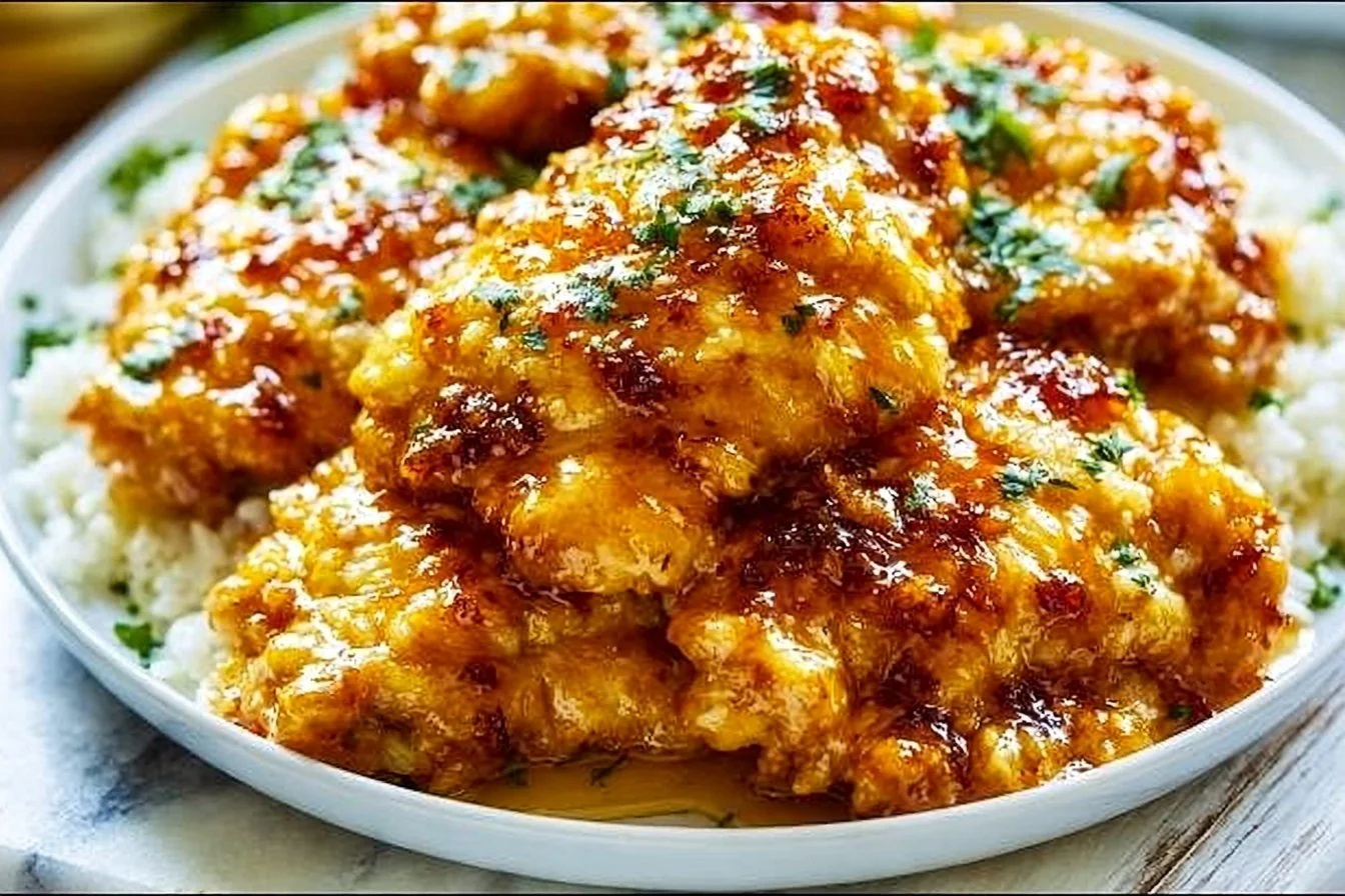 Honey Garlic Chicken Thighs