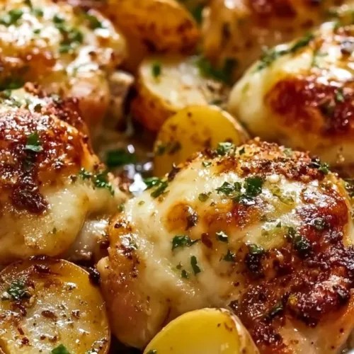 Chicken with Garlic Parsley Potatoes 3 Chicken with Garlic Parsley Potatoes 1