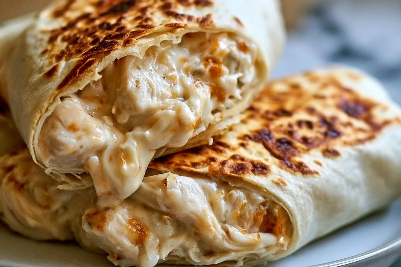 Chicken Wrap Recipes 1 Chicken wrap recipes | Fast dinner recipes, Cheesy recipes, Cheesy garlic chicken wraps