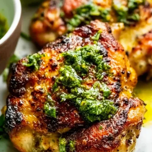 Chimichurri Chicken Thighs 3 Chimichurri Chicken Thighs 1
