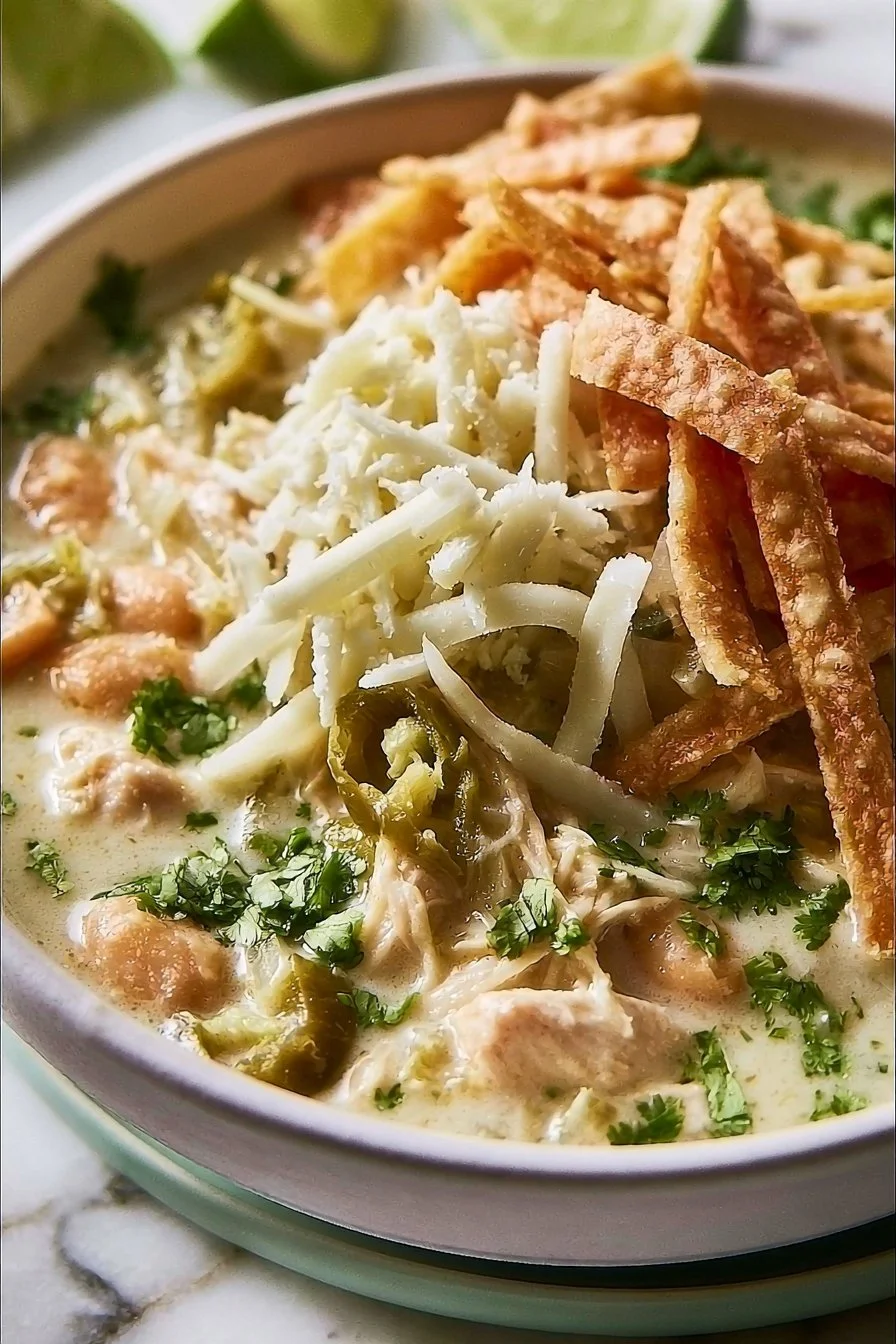 Creamy Chicken Chili Recipe 1 White Chicken Chili