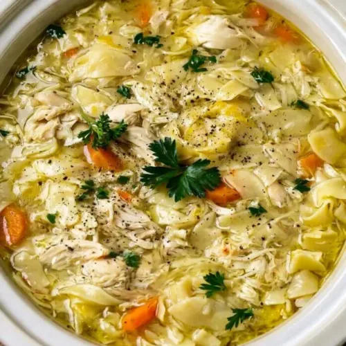 Creamy Chicken Noodle Soup Recipe 1