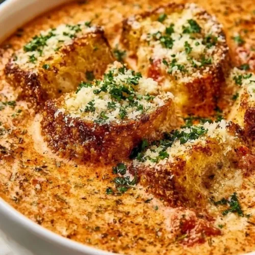 Creamy Chicken Parmesan Soup Recipe 1