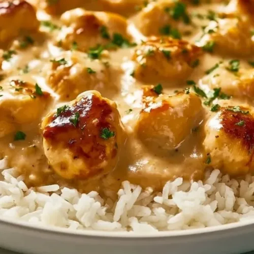 Creamy Garlic Chicken and Rice Recipe 3 Creamy Garlic Chicken and Rice Recipe 1