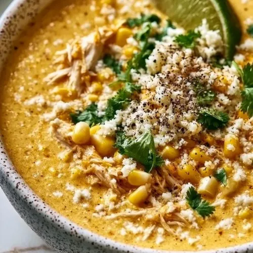 Creamy Mexican Street Corn Soup 3 Creamy Mexican Street Corn Soup 1