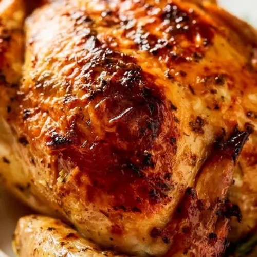 Crispy Garlic Butter Roast Chicken 3 Crispy Garlic Butter Roast Chicken 1