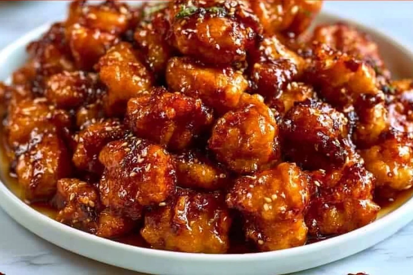 Crispy Sesame Chicken Recipe 2 Crispy Sesame Chicken