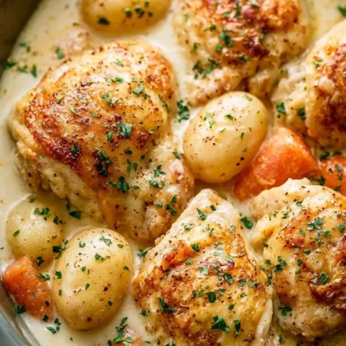 Garlic Butter Chicken Crockpot Recipe 1