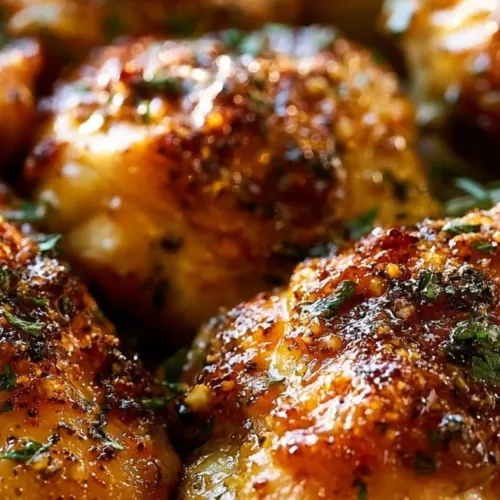 Garlic Parmesan Chicken Thighs Recipe 1