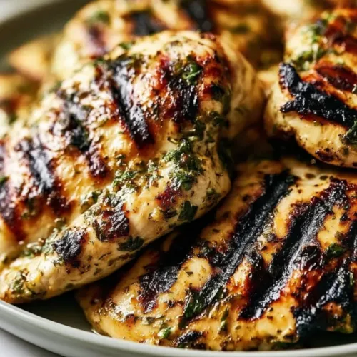 Grilled Chicken Breasts with Herbs and Lemon 1