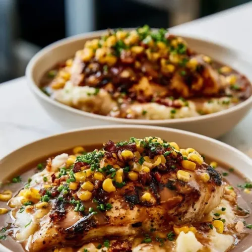 Grilled Chicken Mashed Potato Bowls 3 Grilled Chicken Mashed Potato Bowls 1