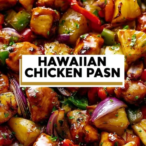 Hawaiian Chicken Sheet Pan Dinner 3 Hawaiian Chicken Sheet Pan Dinner 1
