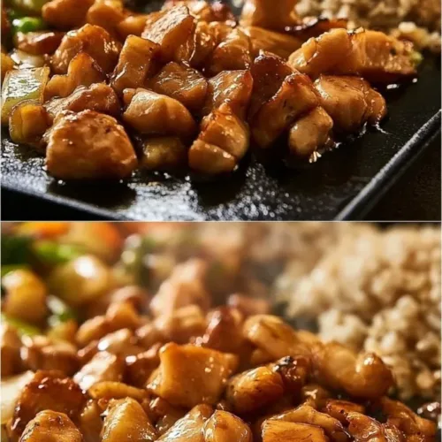 Hibachi Chicken Recipe on Blackstone Griddle 3 Hibachi Chicken Recipe on Blackstone Griddle 1