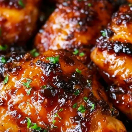 Honey Garlic Chicken Thighs Recipe 3 Honey Garlic Chicken Thighs Recipe 1