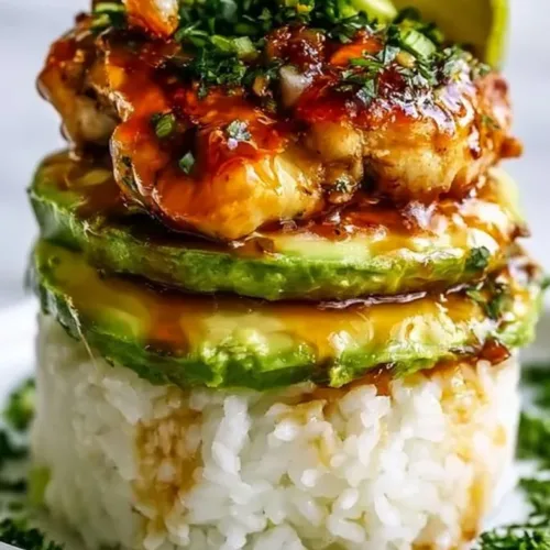Honey Lime Chicken Rice Stack Recipe 1