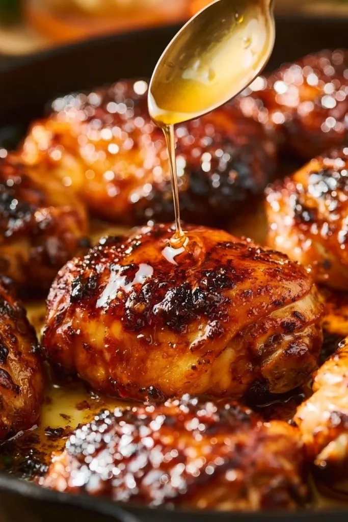Deliciously seasoned Old Bay style chicken thighs served on a plate