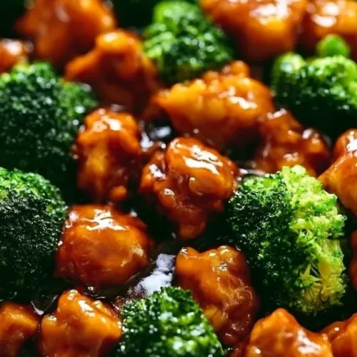 Sticky Chicken and Broccoli Recipe 1