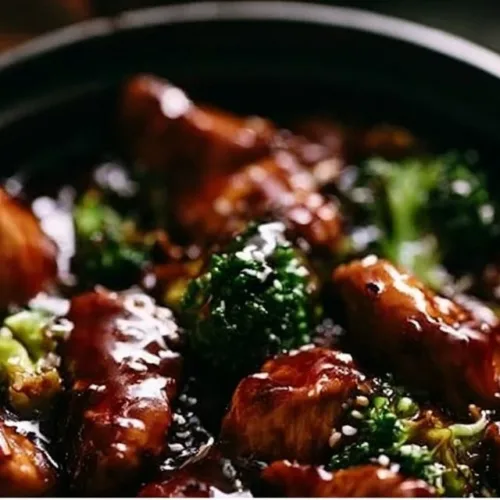Easy homemade teriyaki chicken recipe with savory sauce.