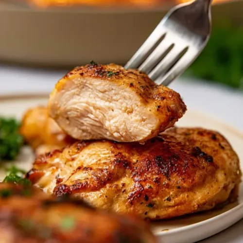 Air Fryer Crispy Chicken Thighs Recipe 3 Air Fryer Crispy Chicken Thighs Recipe 1