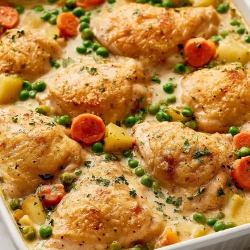Creamy Chicken Casserole Recipe 1