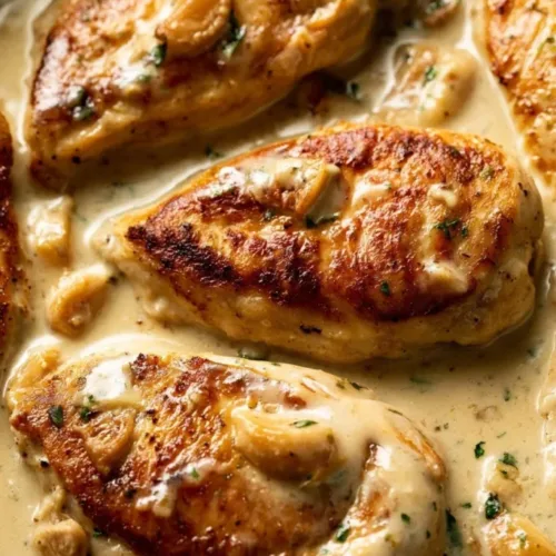 Creamy Garlic Chicken Recipe 3 Creamy Garlic Chicken Recipe 1