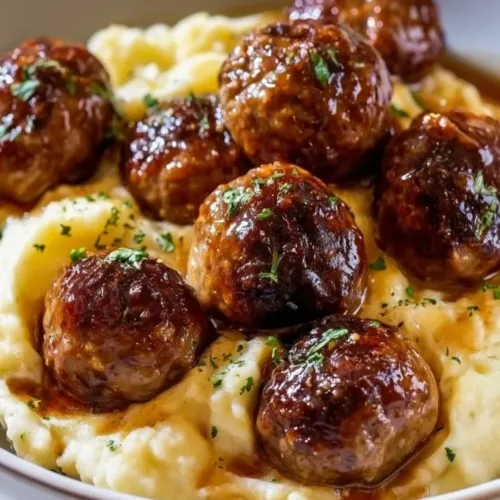 Creamy Mushroom Chicken Meatballs 1