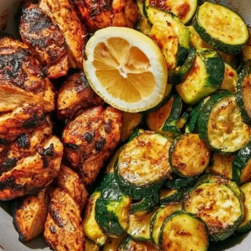 Easy Asado Chicken Lemon Zucchini Saute 3 Easy Asado Chicken Lemon Zucchini Saute 1