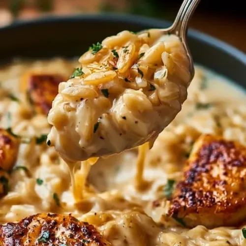 Easy Creamy Marry Me Chicken Orzo 3 Easy Creamy Marry Me Chicken Orzo 1