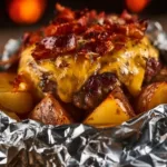 Delicious Hobo Foil Packets ready for an easy dinner solution