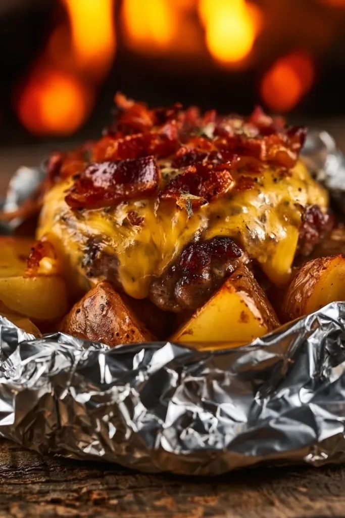 Delicious Hobo Foil Packets ready for an easy dinner solution
