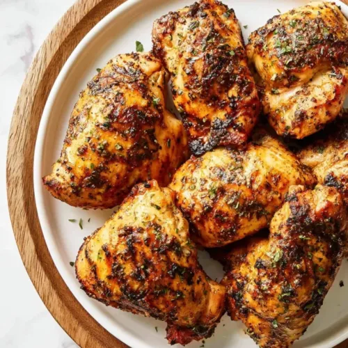 Oven Baked Chicken Thighs 3 Oven Baked Chicken Thighs 1