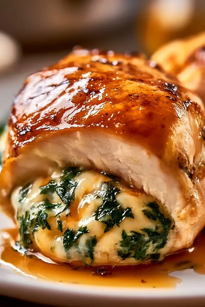 Delicious stuffed chicken recipe for a comforting dinner